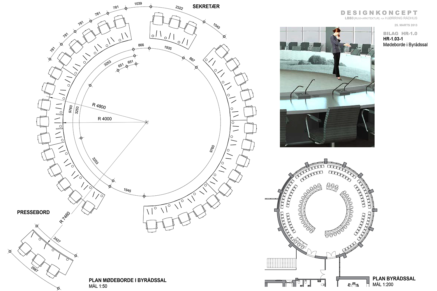 Byrådsbord – Special Inventar — Design, billede 10