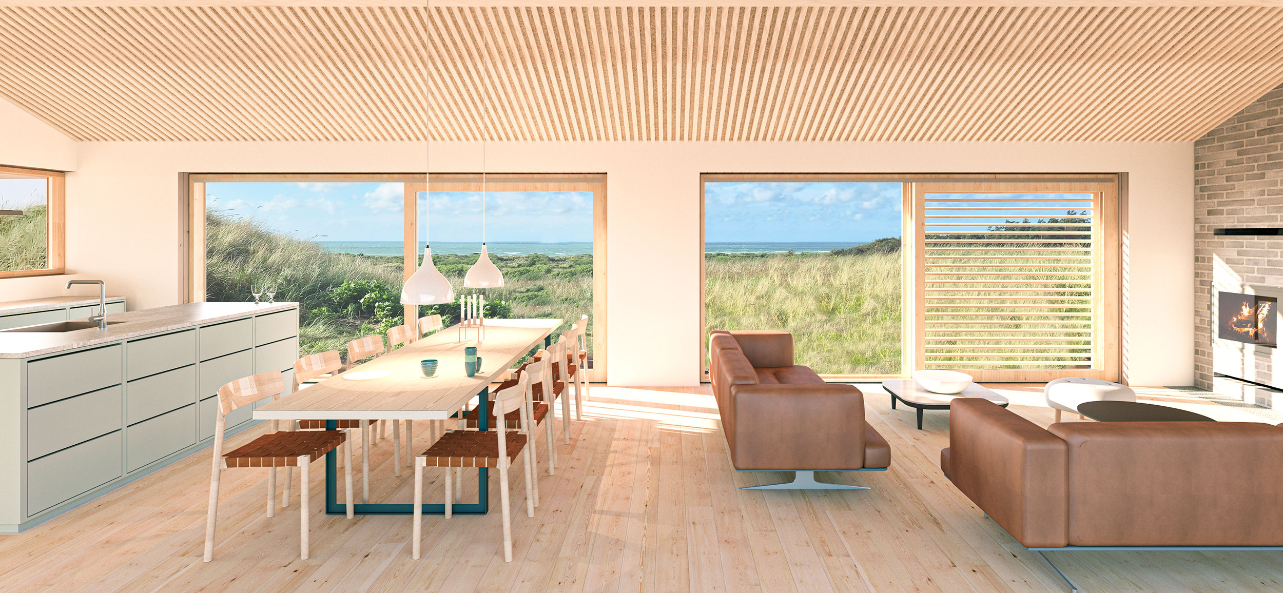 Fritidshus med fantastisk udsigt til vesterhavet og lyset — Fritidshuse i Nordjylland, billede 9