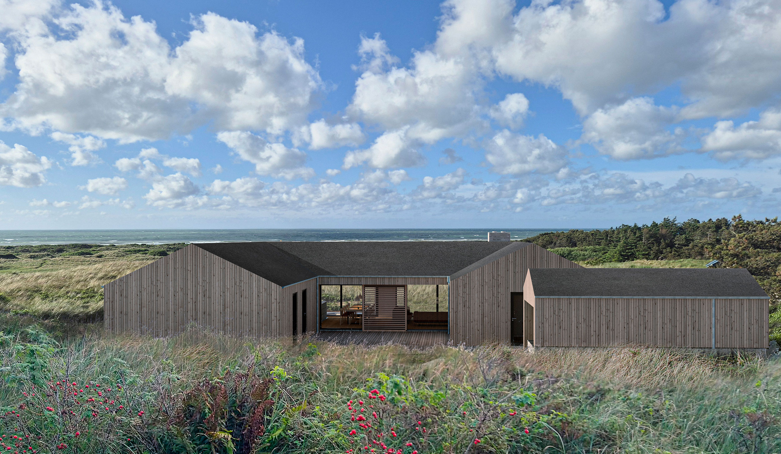Fritidshus med fantastisk udsigt til vesterhavet og lyset — Fritidshuse i Nordjylland, billede 11