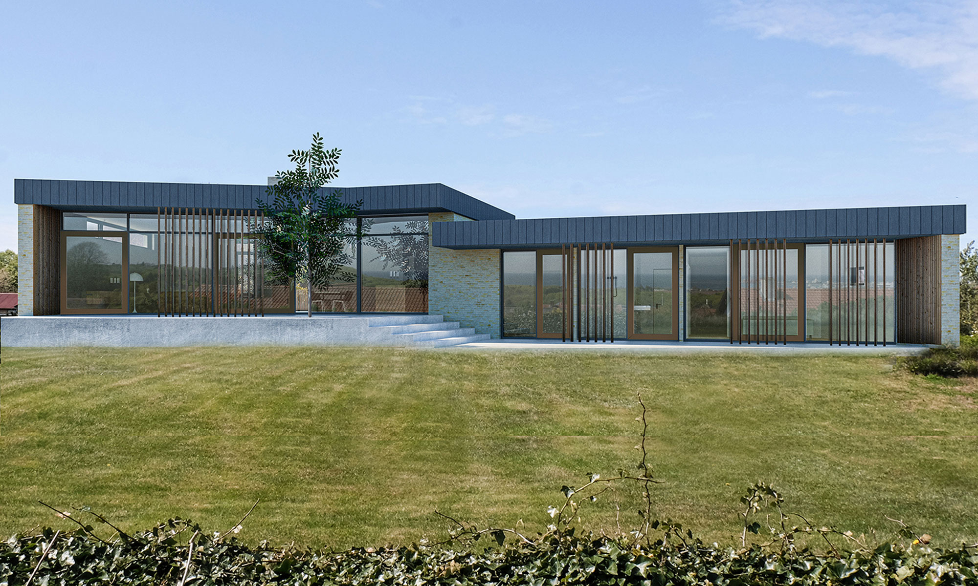 Højtbeliggende villa med udsigt — Helårshuse i Nordjylland, billede 4