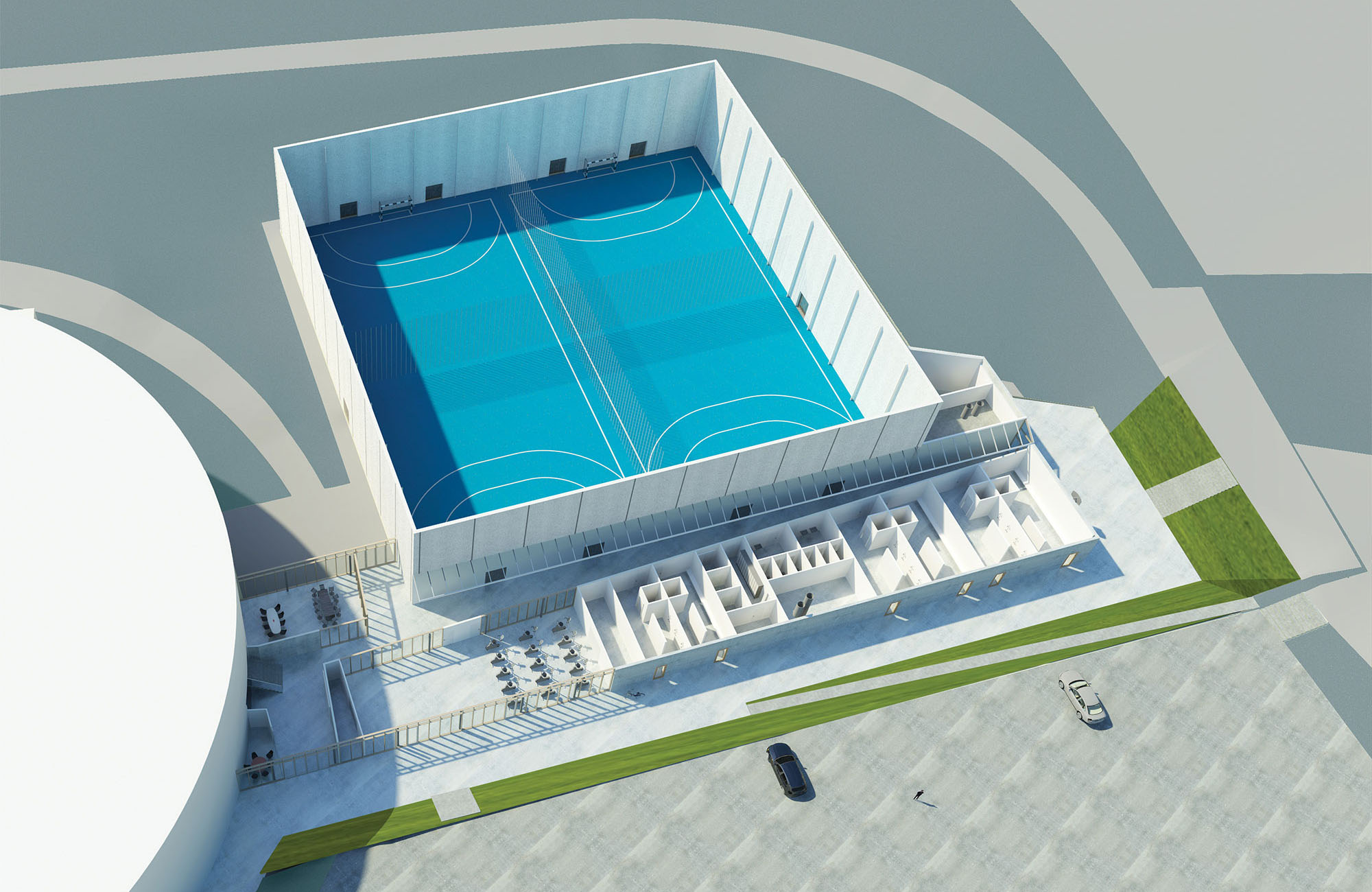 Ny Multihal ved Arena Nord og Nordstjerneskolen, Frederikshavn — Institutioner i Nordjylland, billede 3