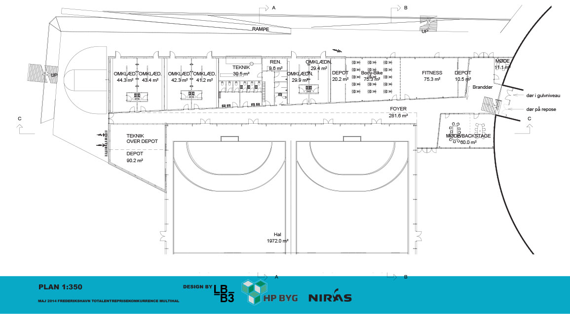 Ny Multihal ved Arena Nord og Nordstjerneskolen, Frederikshavn — Institutioner i Nordjylland, billede 5