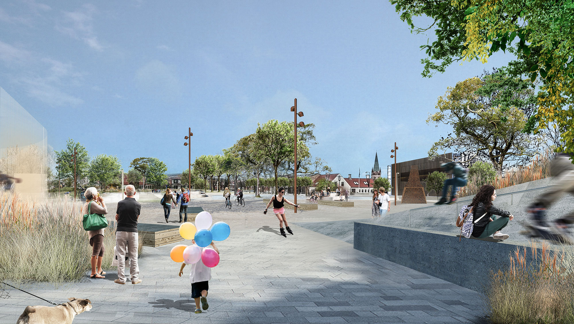 Rådhusparken i Frederikshavn — Landskab i Frederikshavn, billede 6