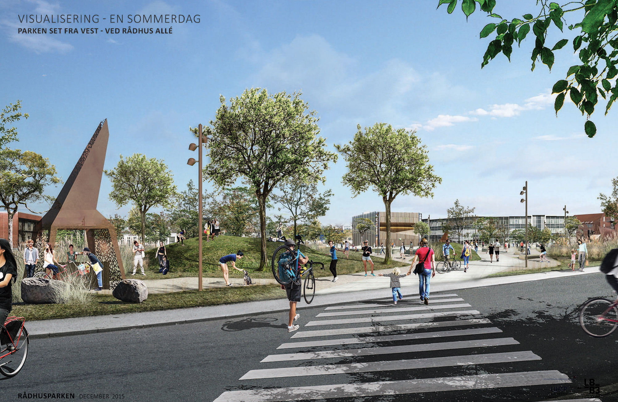 Rådhusparken i Frederikshavn — Landskab i Frederikshavn