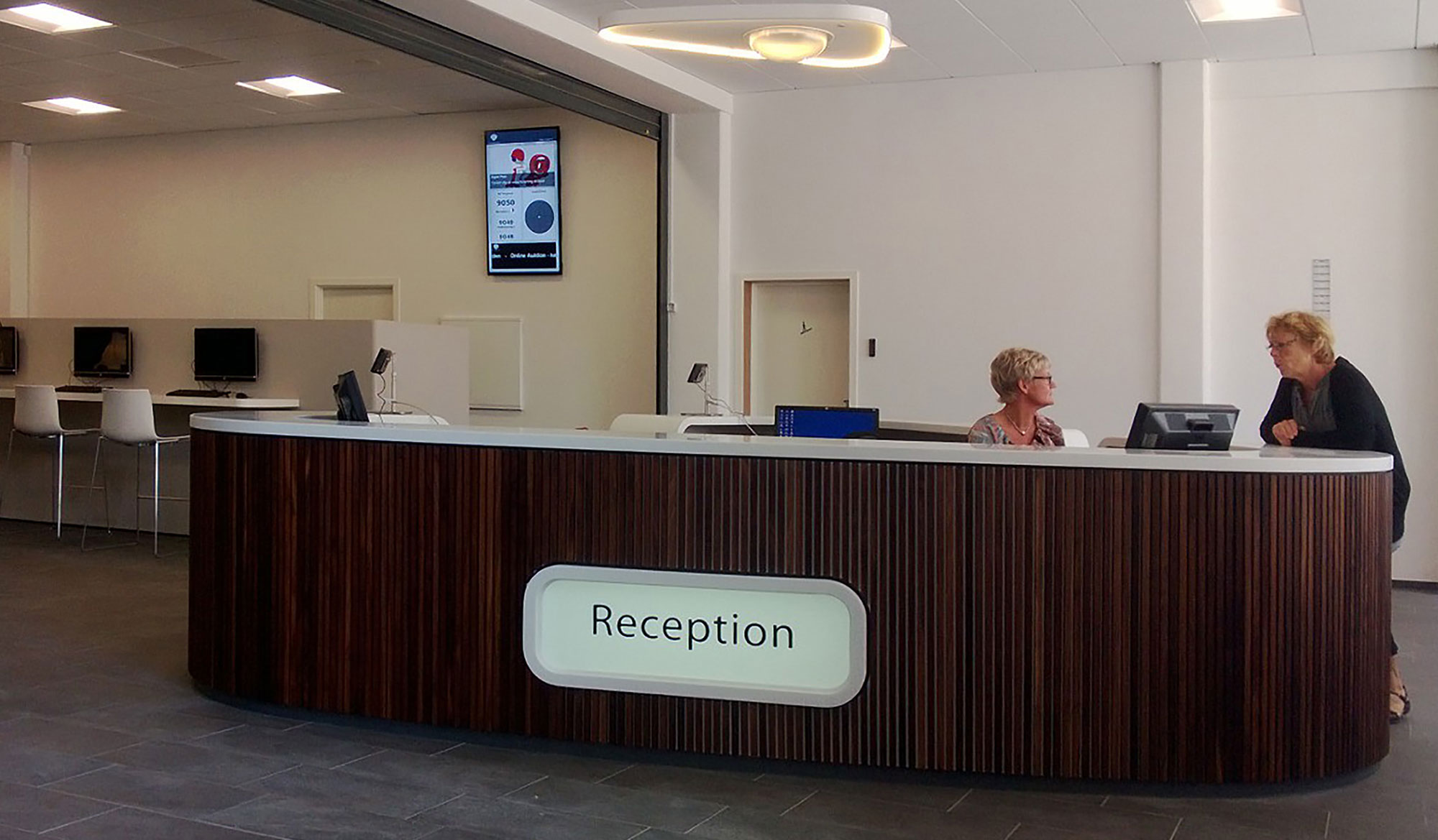 Receptions Skranke – Special Inventar — Design i Hjørring Rådhus, billede 2