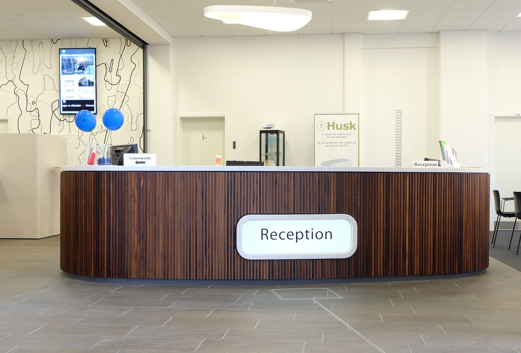 Receptions Skranke – Special Inventar — Design i Hjørring Rådhus, billede 3
