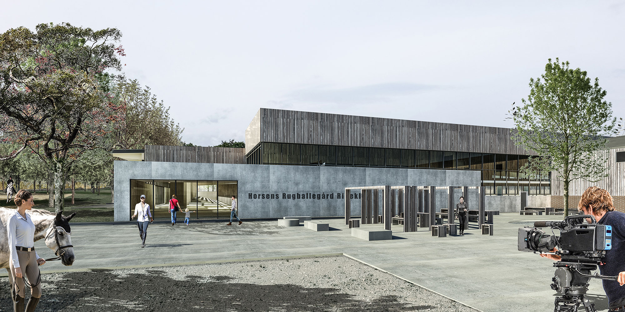 Rugballegård – nyt ridecenter i Horsens — Institutioner i Horsens, billede 2