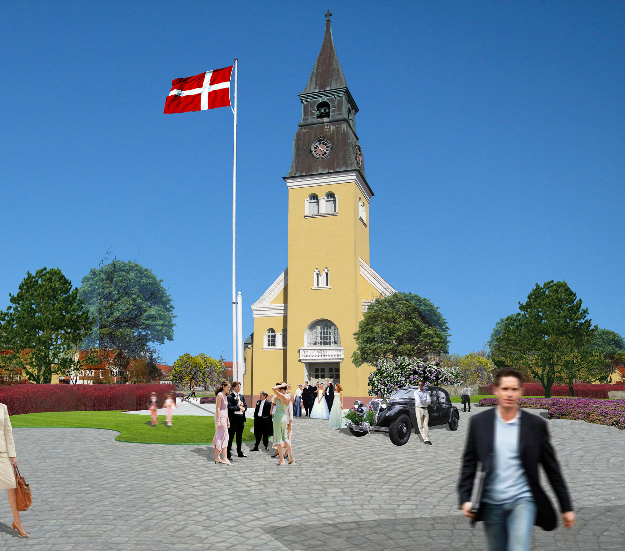 Skagen Kirkeplads — Kultur i Skagen