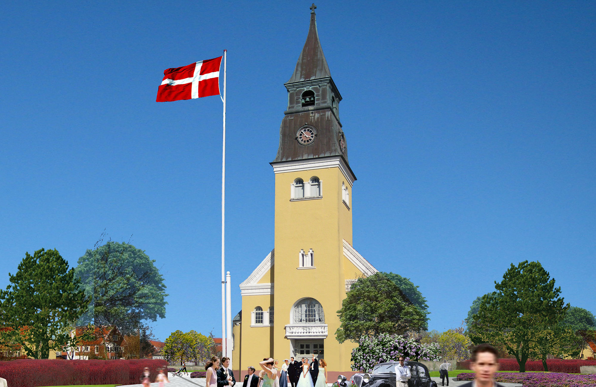 Skagen Kirkeplads — Kultur i Skagen